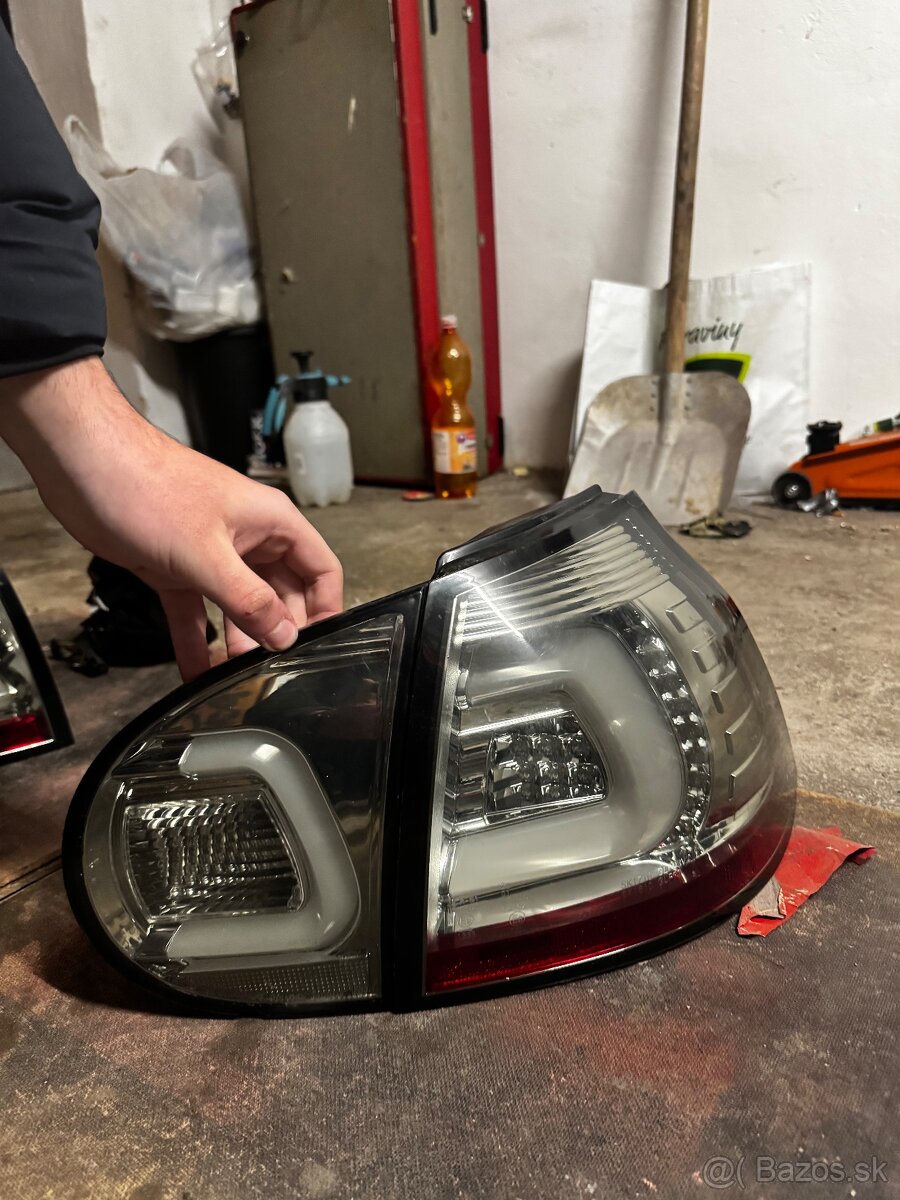 golf 5 zadné led bar svetlá - 3