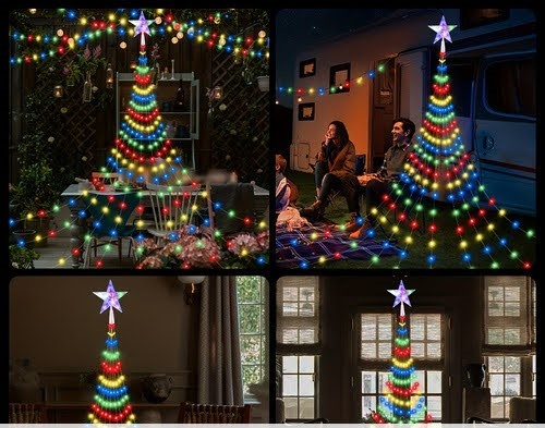 Vianocne osvetlenie s pikou 140 led - 3