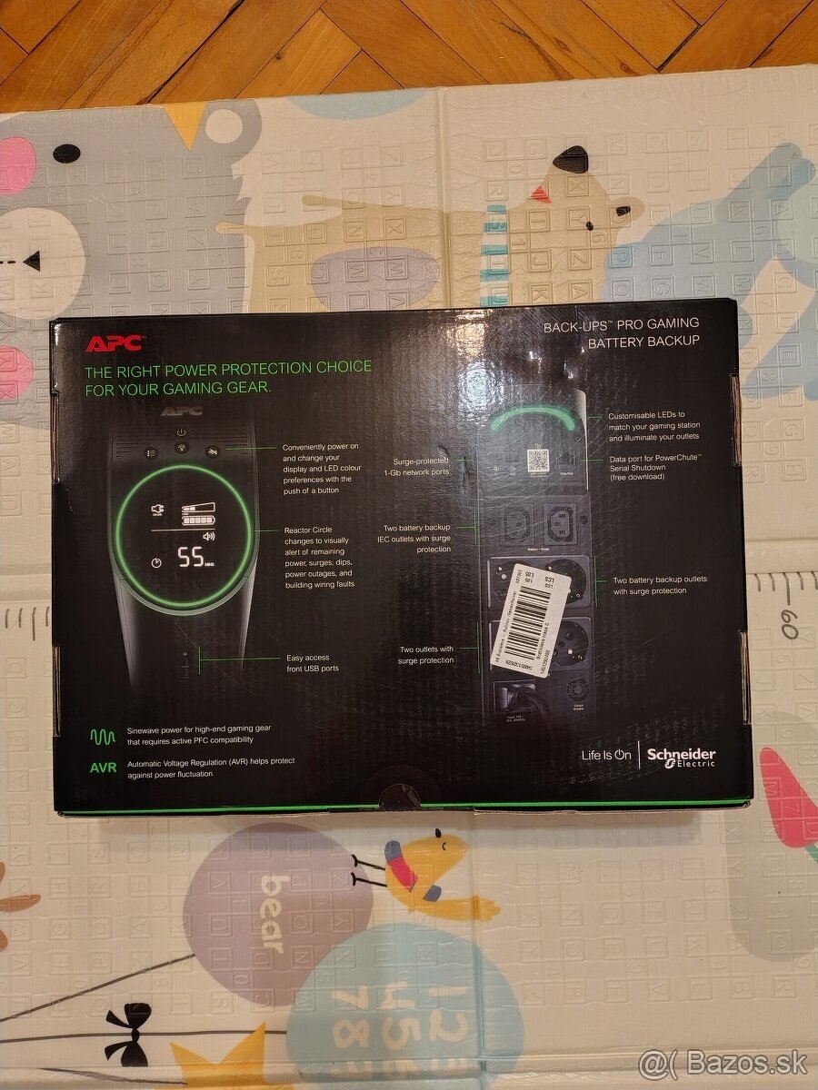 APC Back-UPS Pro Gaming 2200 VA, 1320 W - 3