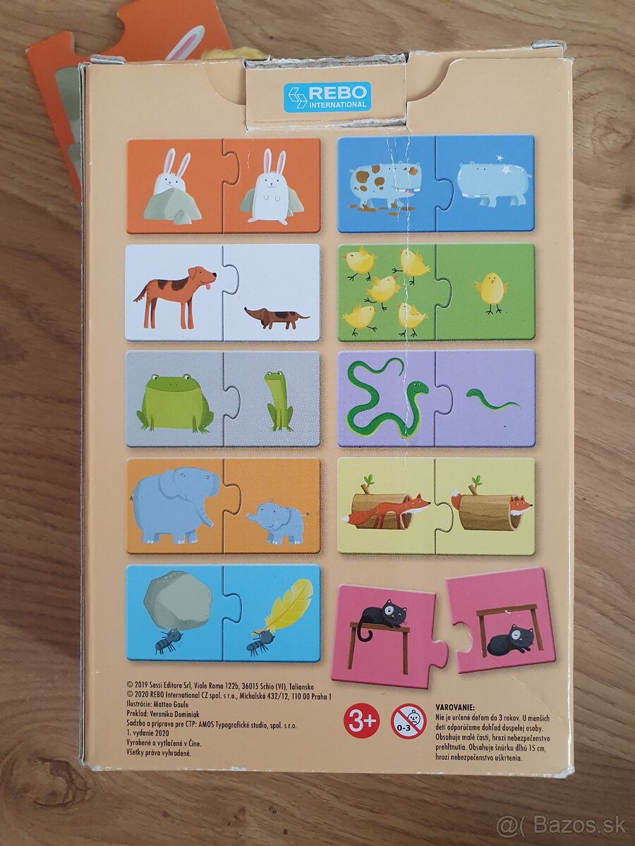 Puzzle Protiklady + knižka - 3