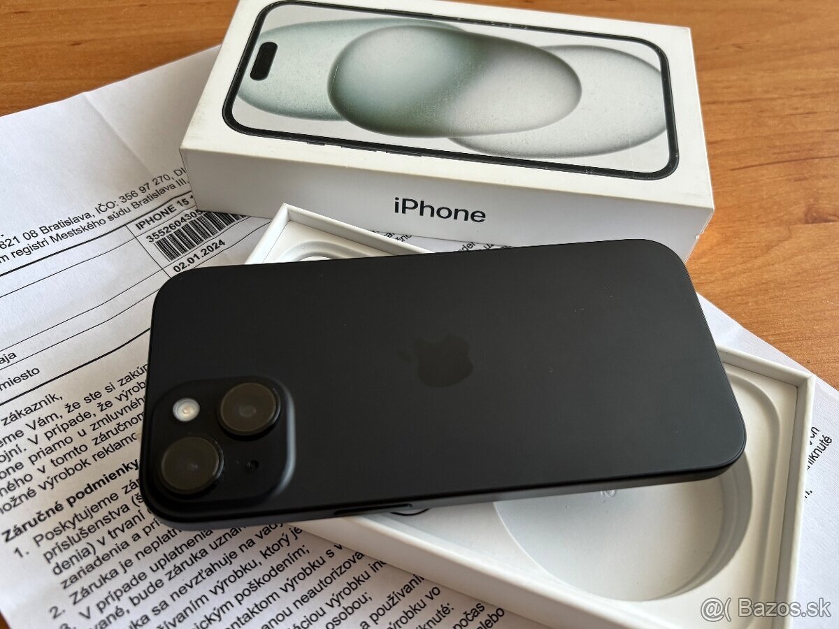 Apple iPhone 15 128GB Black - 3