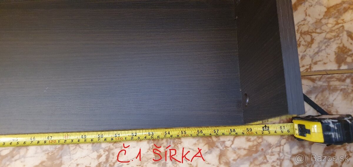 Poličky a skrinka - 3