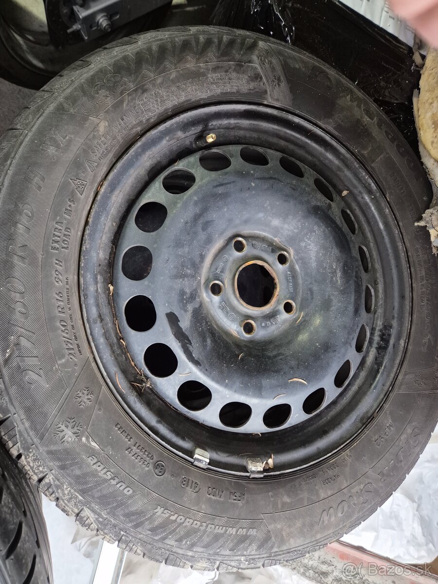 Zimne pneu 215/60 r16 5x112 - 3