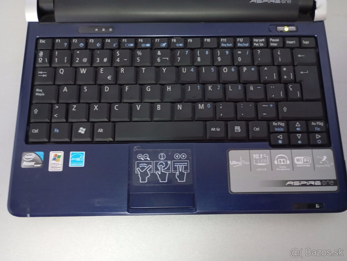 predám netbook ACER ASPIRE ONE D250 , WINDOWS XP - 3