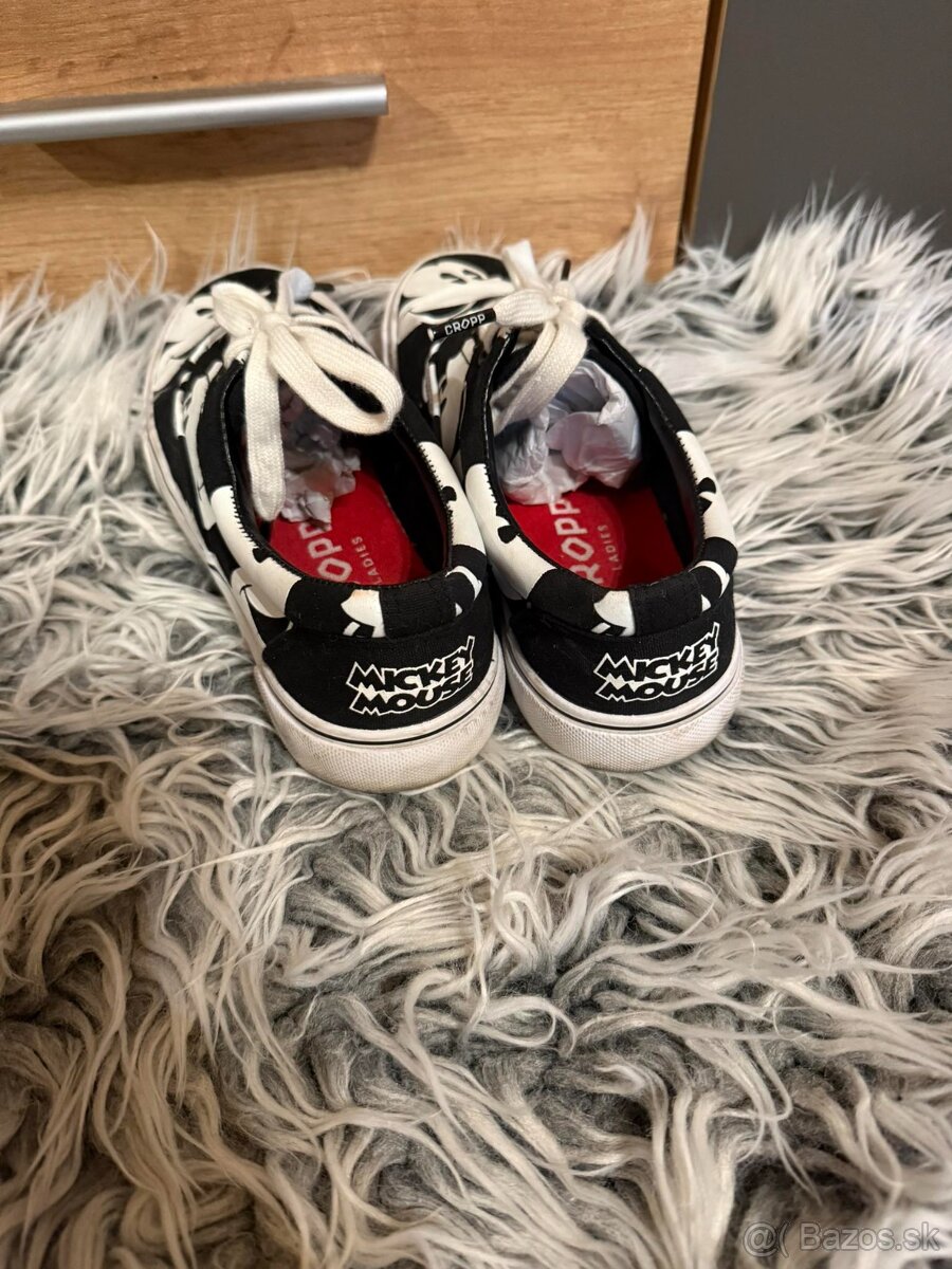 mickey mouse cropp stylove letne tenisky-platenky - 3