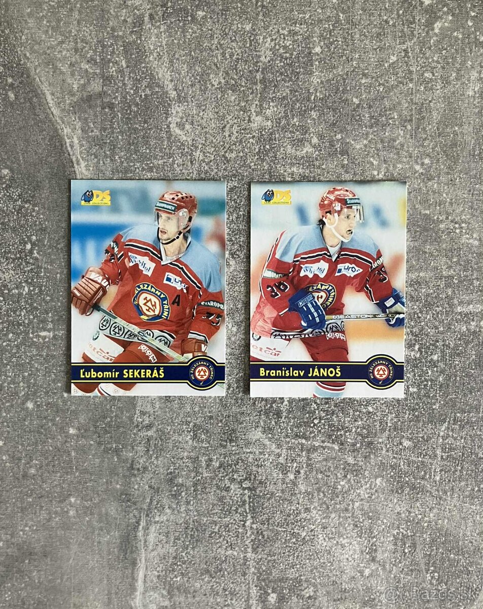 Hokejové kartičky Slováci v CZ - 3