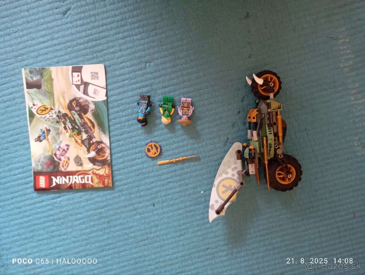 Lego Ninjago Lloydova motorka do džungle - 3