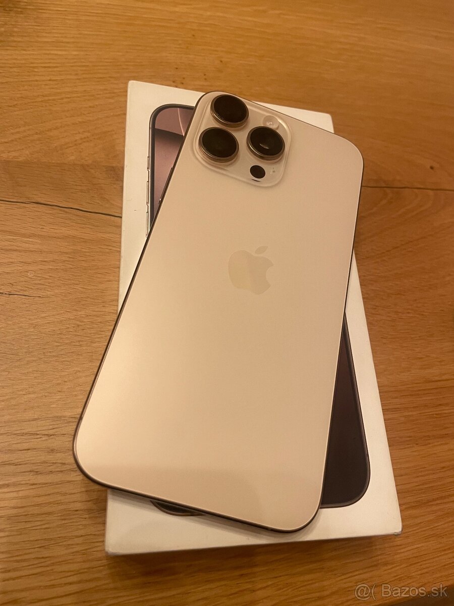 IPHONE 16 PRO MAX desert titanium 256GB - 3