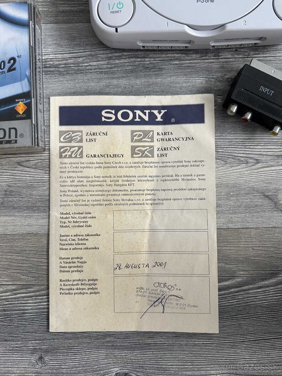 Playstation 1 // PS1 originálne balenie / SCPH-102 / - 3