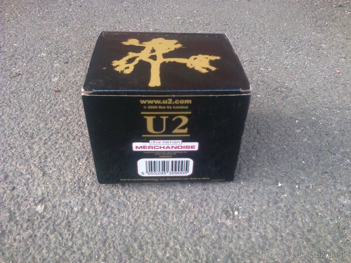 merchandising šálka U2 - 3