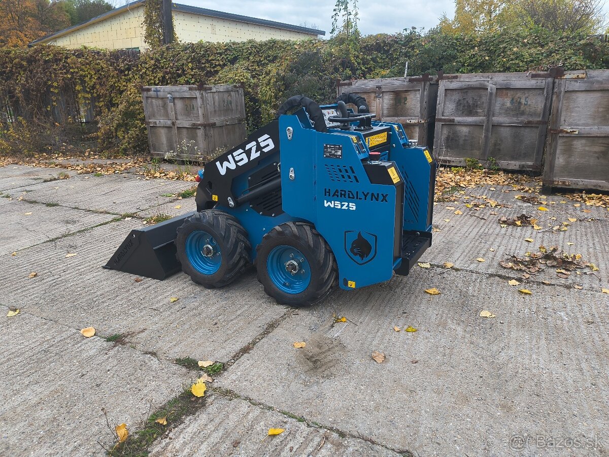 Šmykom riadený mini nakladač HARDLYNX W525 - 3