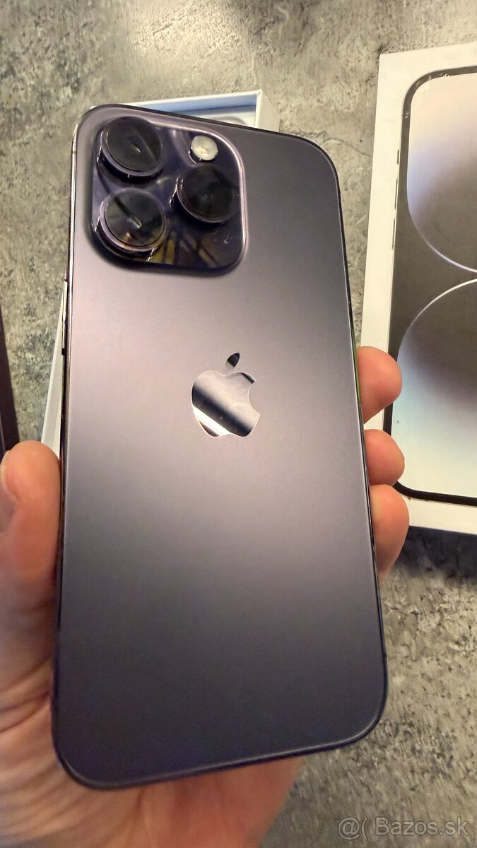 Predám iPhone 14 Pro 256 GB Deep Purple - 3