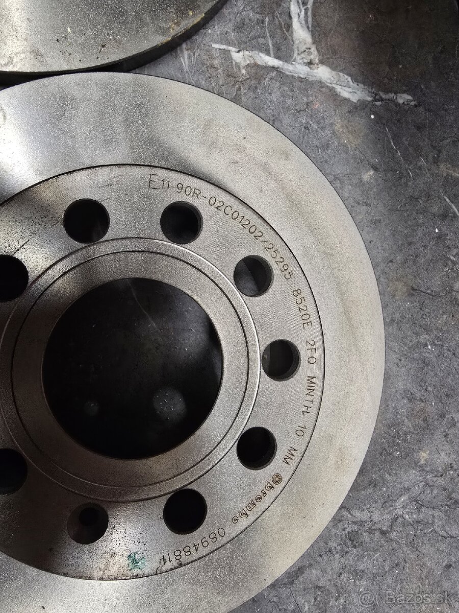 Predam nevyuzite brzdove kotuce Brembo - 3