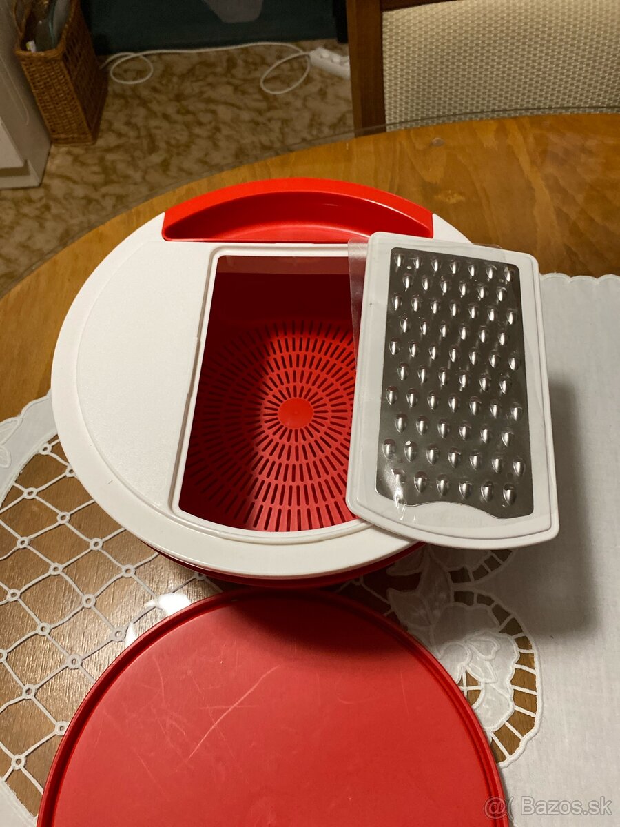Struhak Tupperware s miskou, vrchnakom a prislusenstvom - 3
