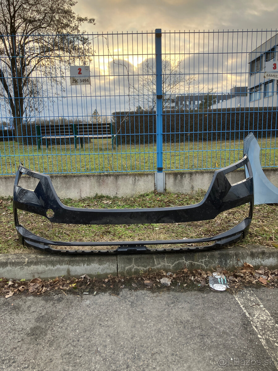 Predni naraznik skoda Kamiq 19-24 cerny - 3