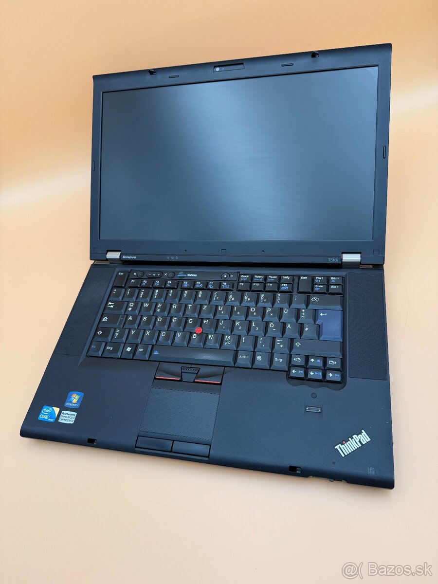 Notebook Lenovo ThinkPad T510i – 15,6", i5, 8GB RAM, 250GB - 3