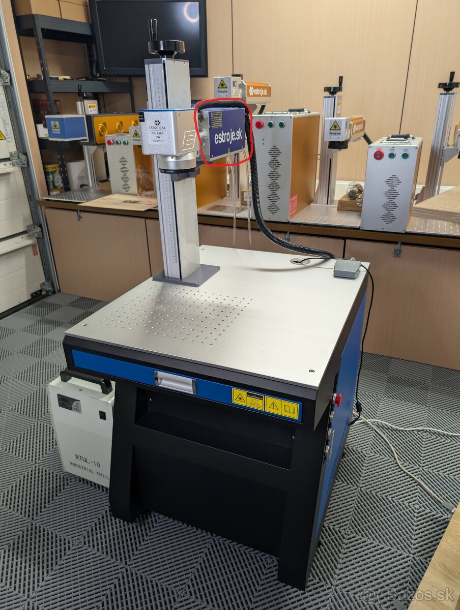 Predám UV laser – 5 W - 10 W, vodou chladený - 3