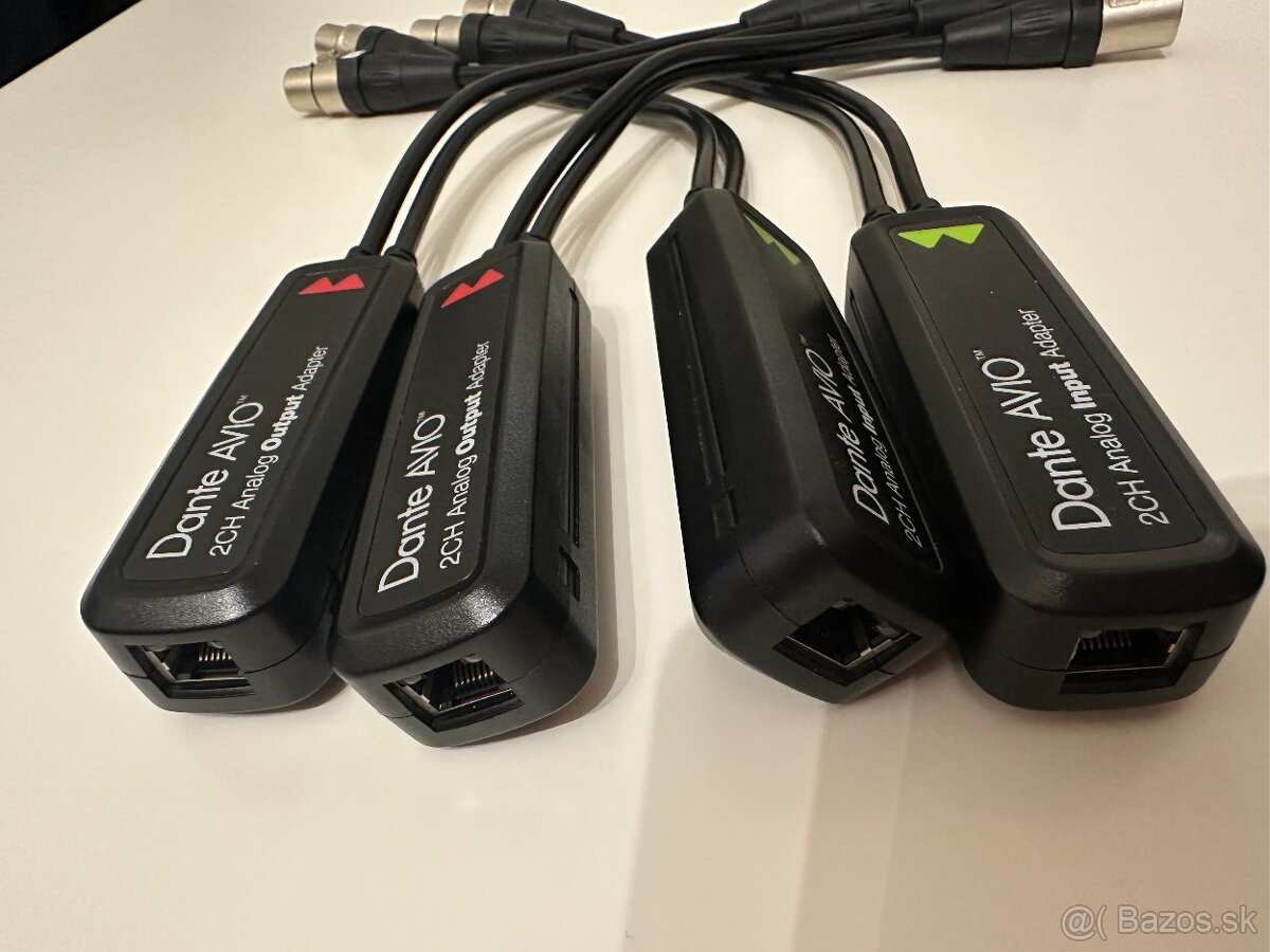 Dante AVIO (Audinate) Input a Output - 3