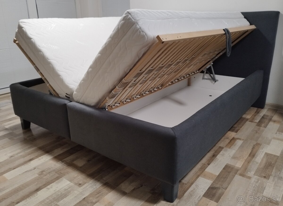 manzelska postel yn. Fines, 180x200x62 cm - 3