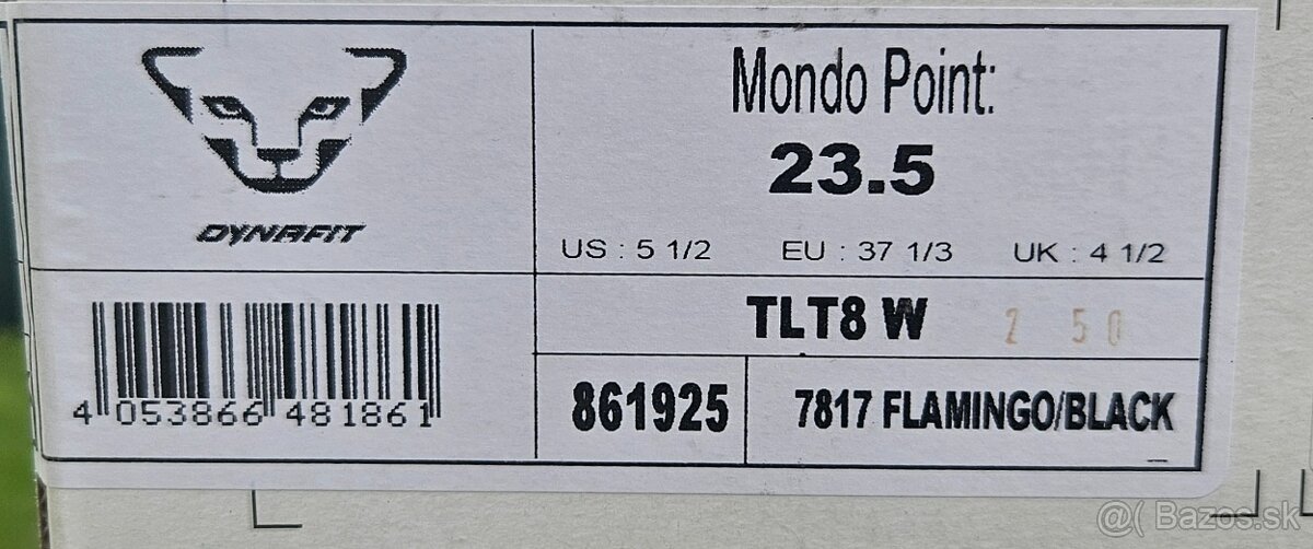 Ženské/detské skialp dynafit tlt8 MP23,5 - 3