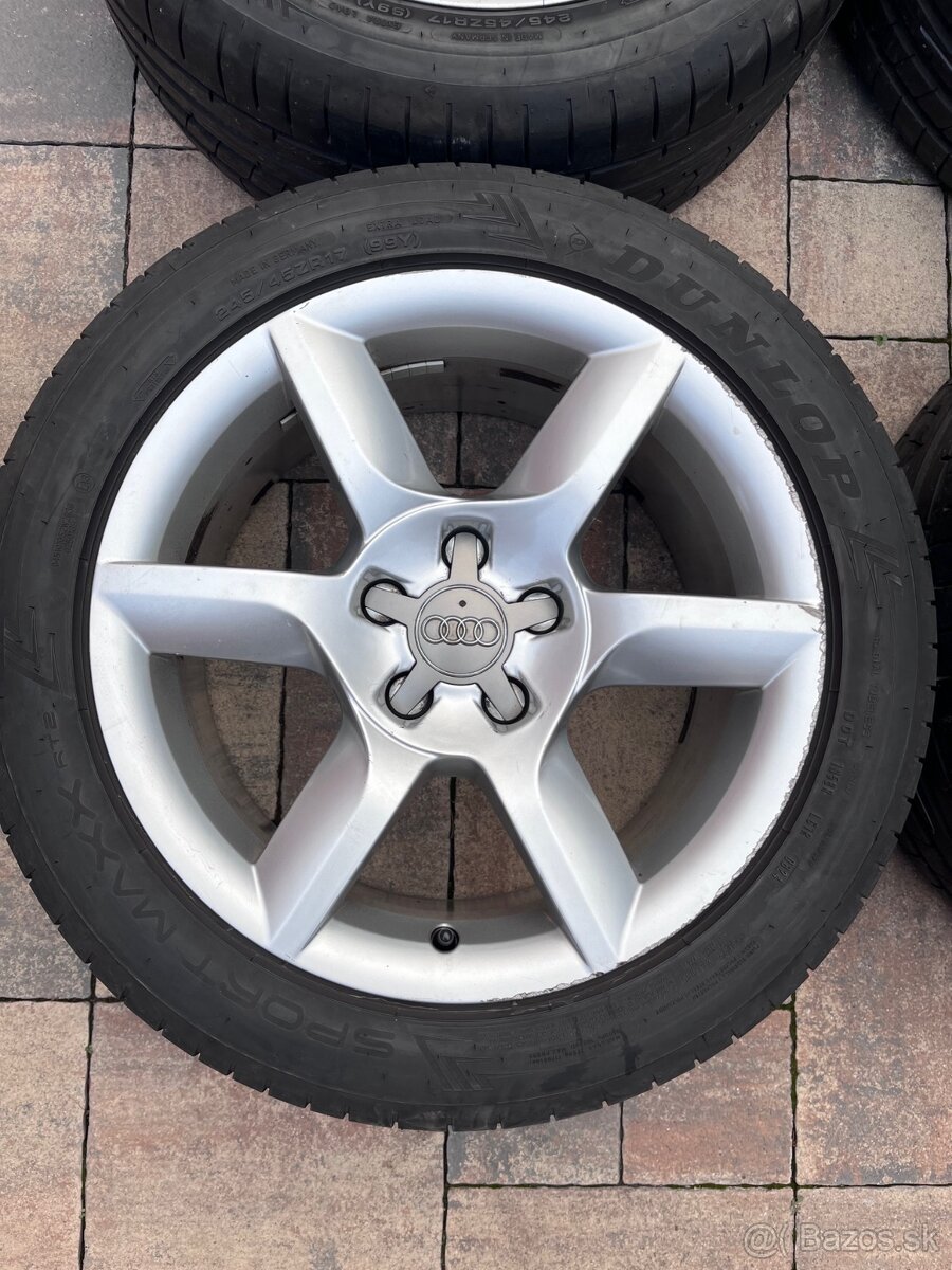 Orig. hliníkové disky Audi R17, 5x112 - 3