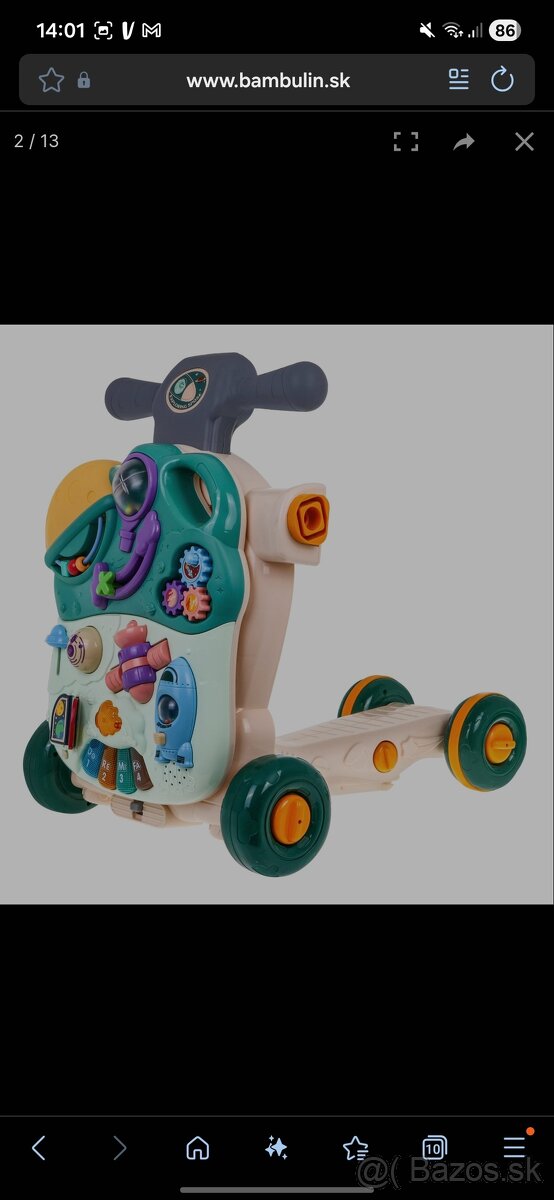 Interaktívne chodítko 5v1 - 3