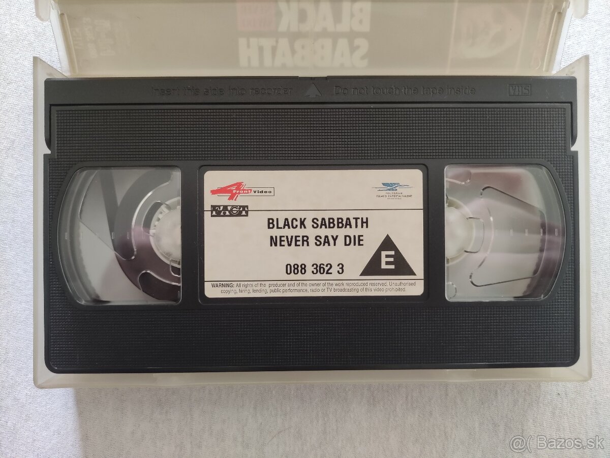 VHS Black Sabbath (Ozzy Osbourne) - 3