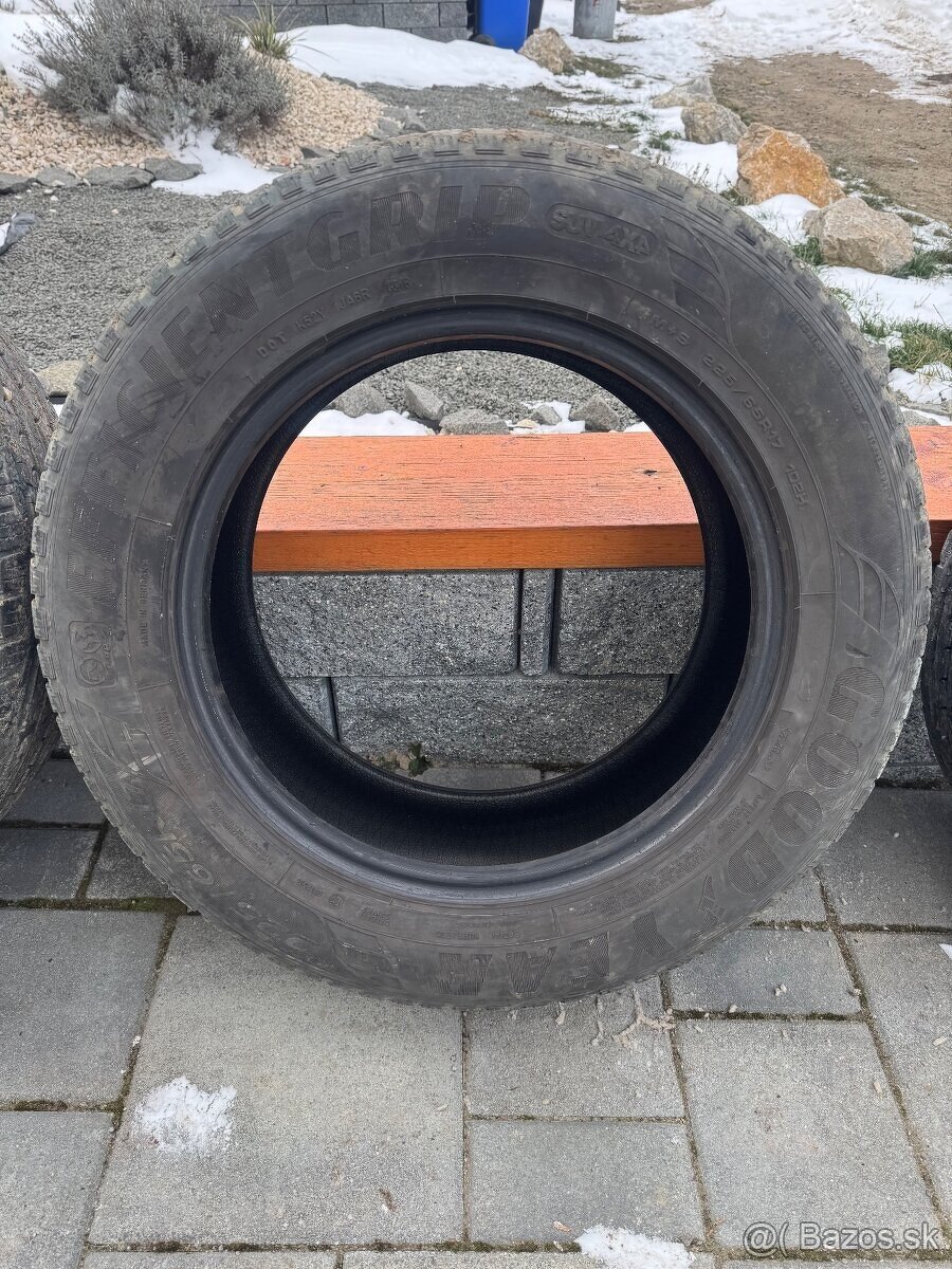 4 ks LETNE PNEU GOODYEAR 225/65 R17 - 3