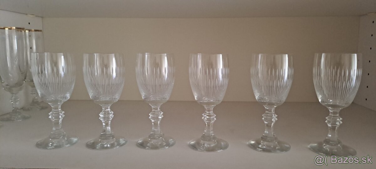 Sady sklenenych poharov - 3