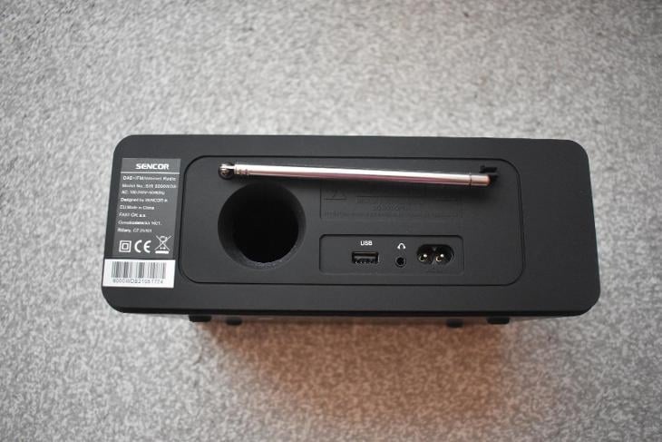 Predám WiFi internetové, FM, DAB rádio SENCOR SIR 6000 WDB. - 3