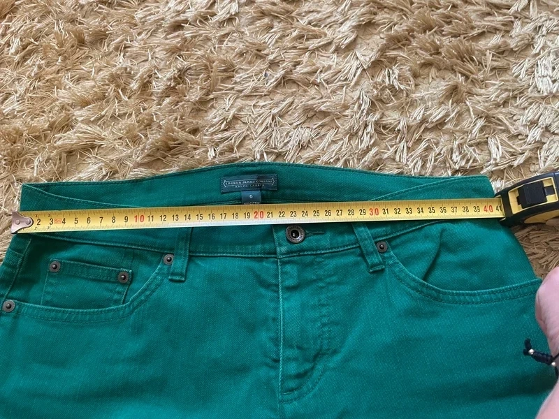 Ralph Lauren zelené rifle - 3