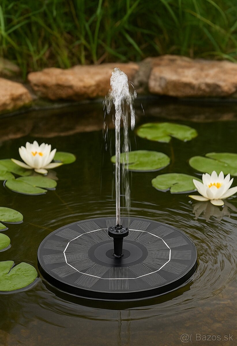 Solárna fontana - 3