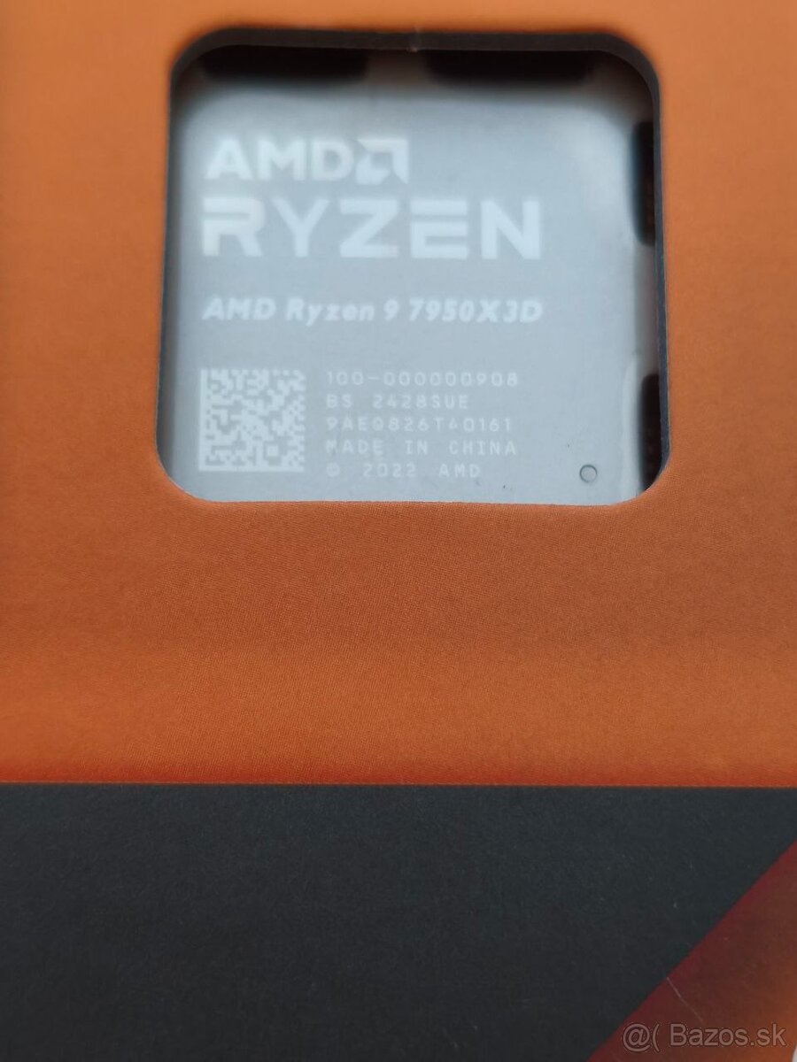 AMD Ryzen 9 7950X3D socket AM5 - 3
