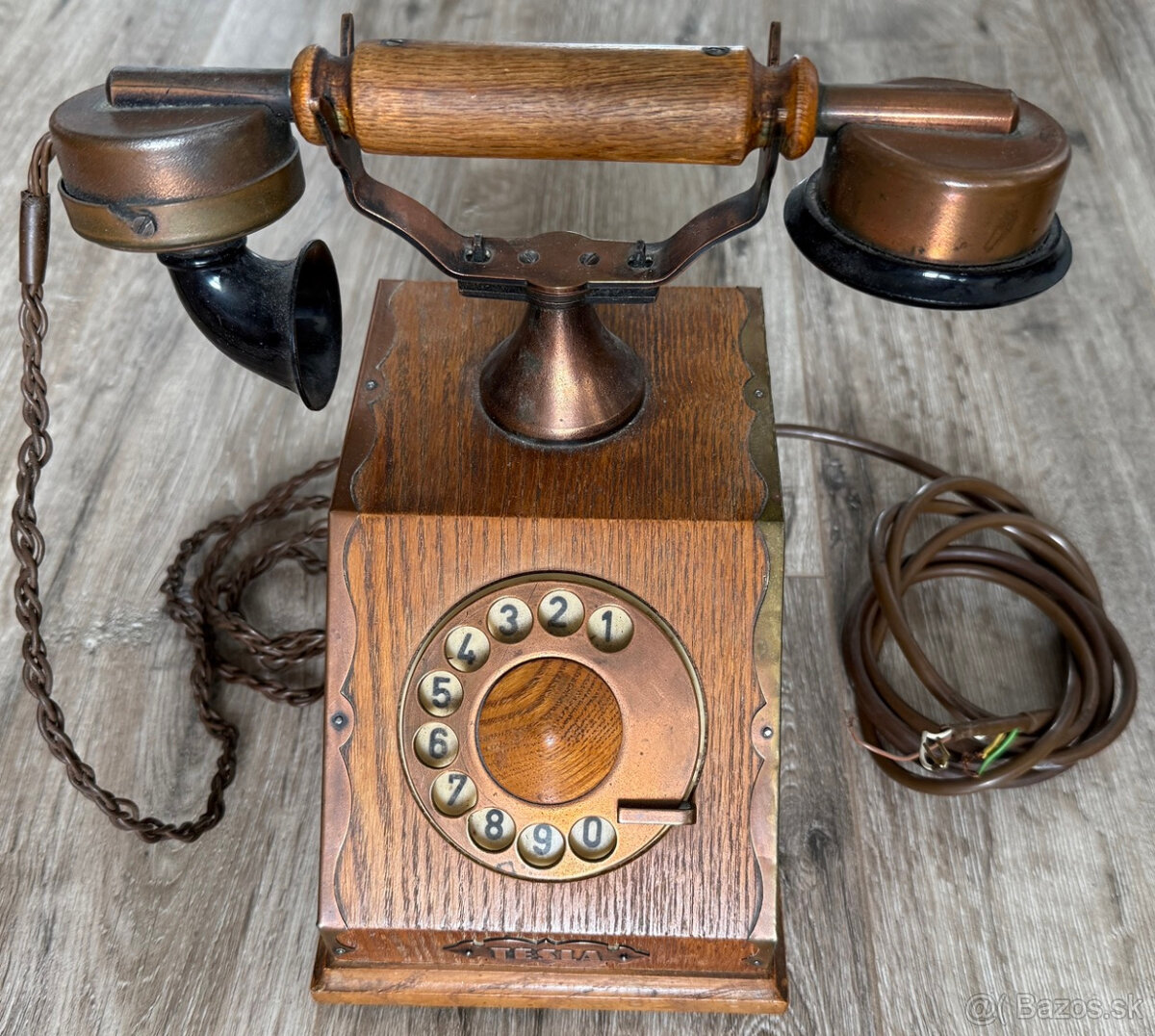 Tesla CS20 starozitny telefon - 3