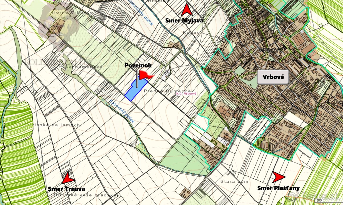 PRIPRAVUJEME NA PREDAJ: POZEMOK VO VRBOVOM - 3