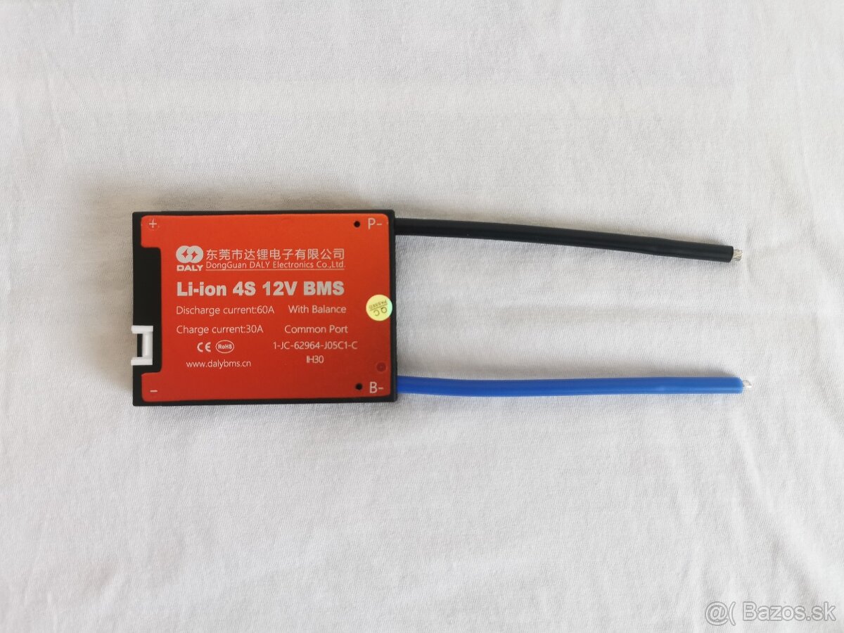 Daly BMS - Li-Ion 4s 12V 60A - 3