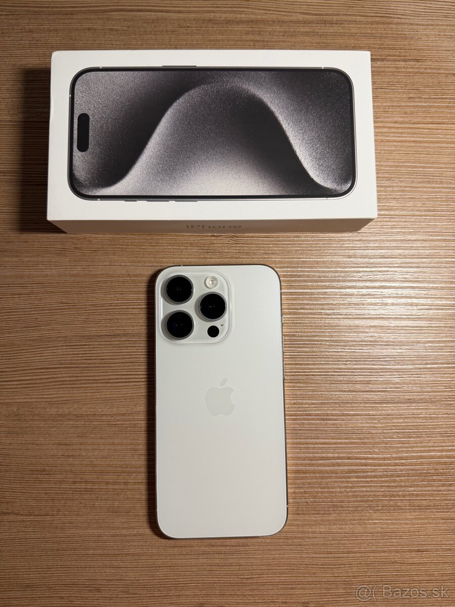 iPhone 15 Pro (White Titanium 512GB) - 3