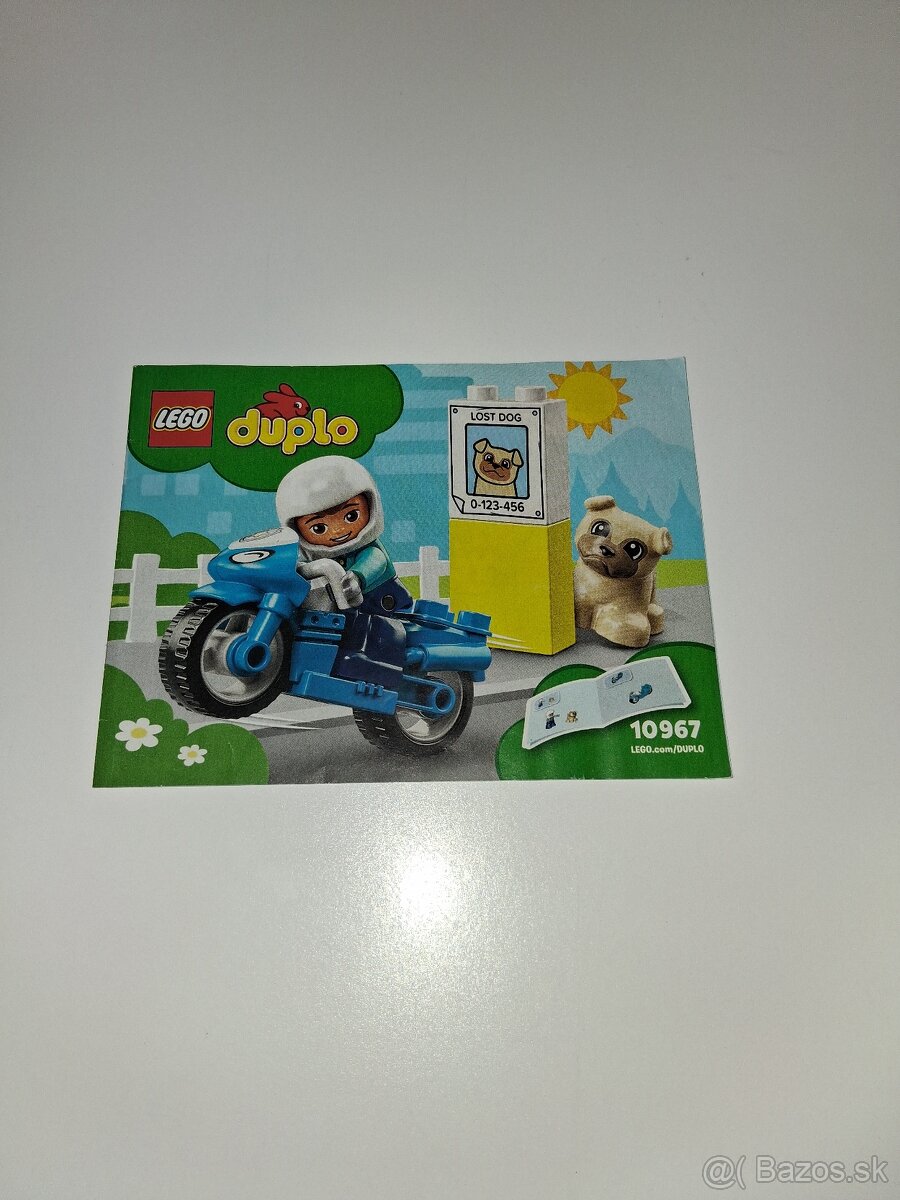 LEGO DUPLO POLICEJNI MOTORKA - 3