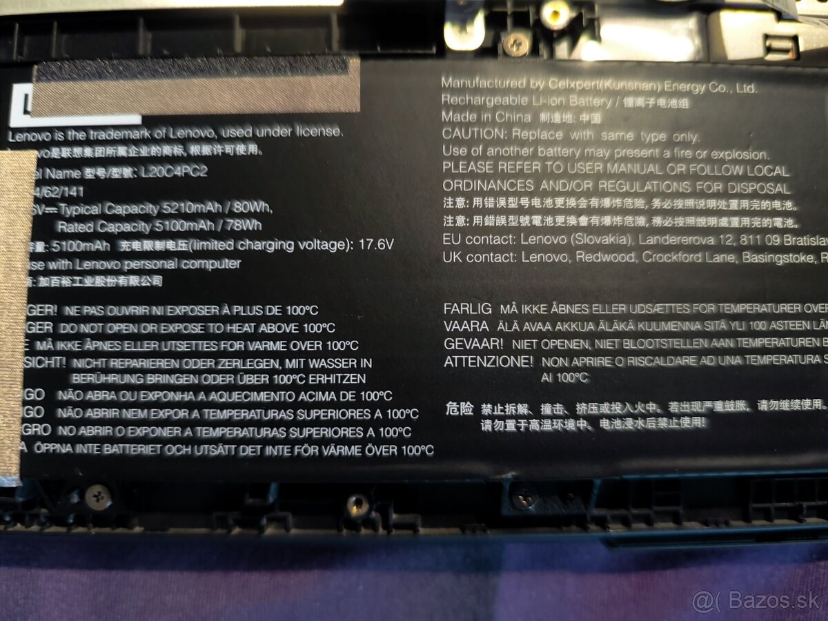 Batéria pre notebook Lenovo Legion 5 - 3