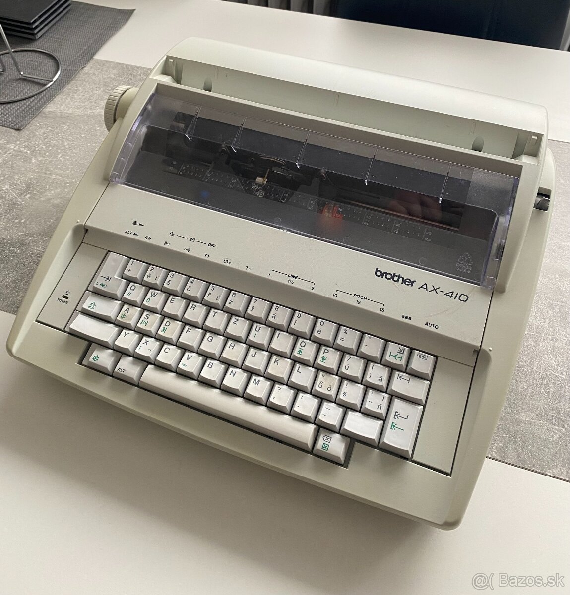 písací stroj Brother AX-410 - 3