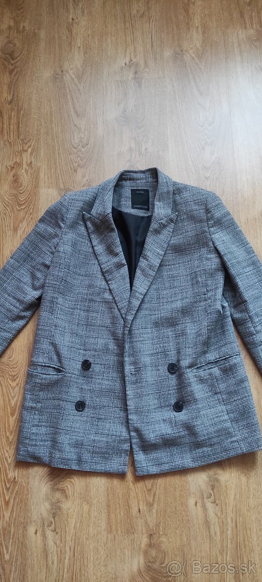 Dámske sivé sako - 3