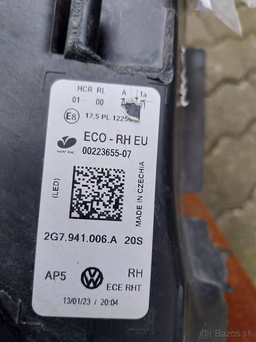 Predam Ful Led na VW Taigo 2G7941006A - 3