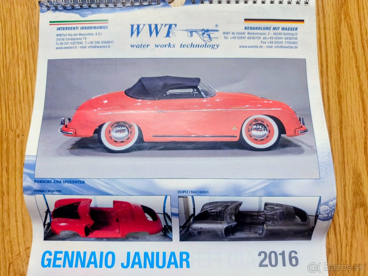 talianske nástenné kalendáre 2016 - 3