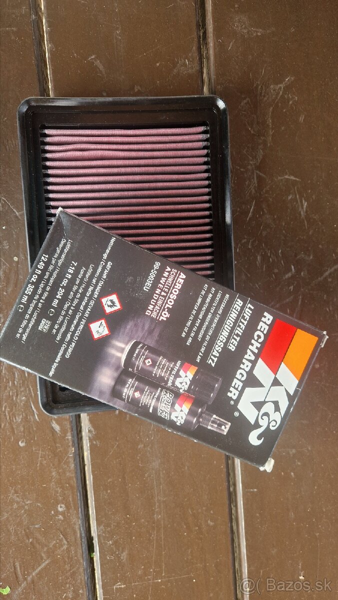 K&N filter plus cistiaca a osetrovacia sada K&n - 3