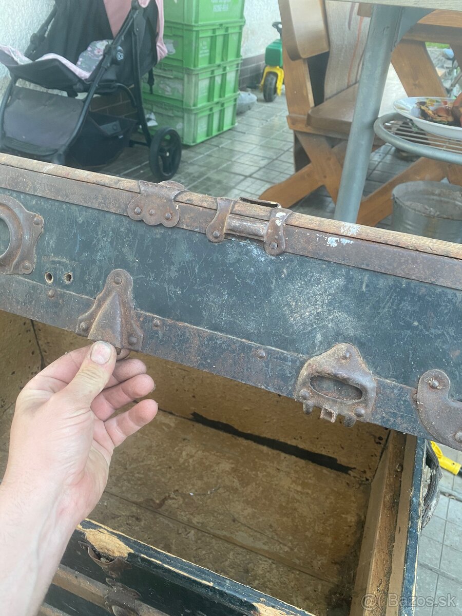 Starý lodný kufor - 3