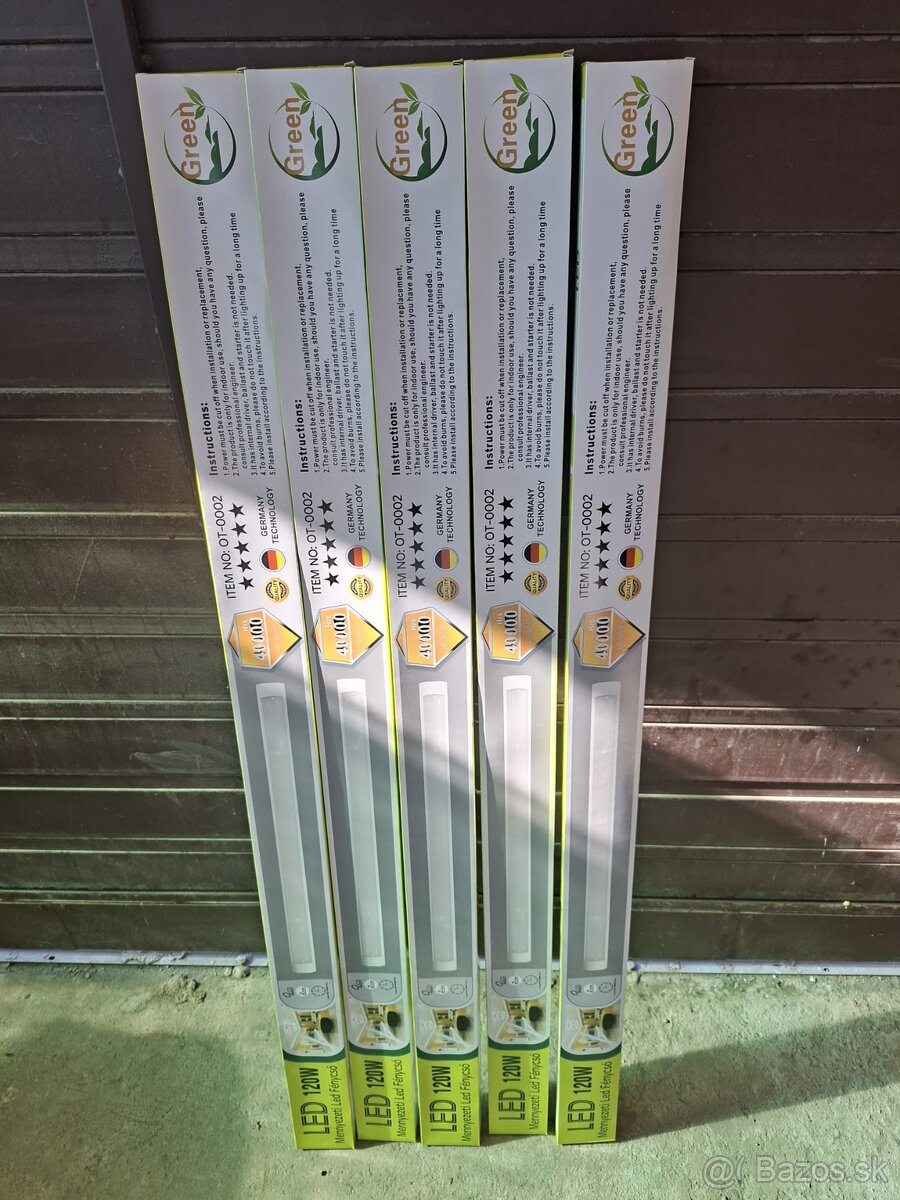 LED lampa 120cm 2xled pás 120w - 3