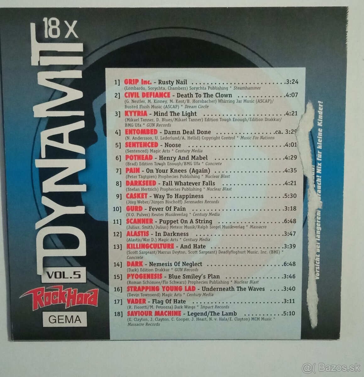 Cd RockHard - 3