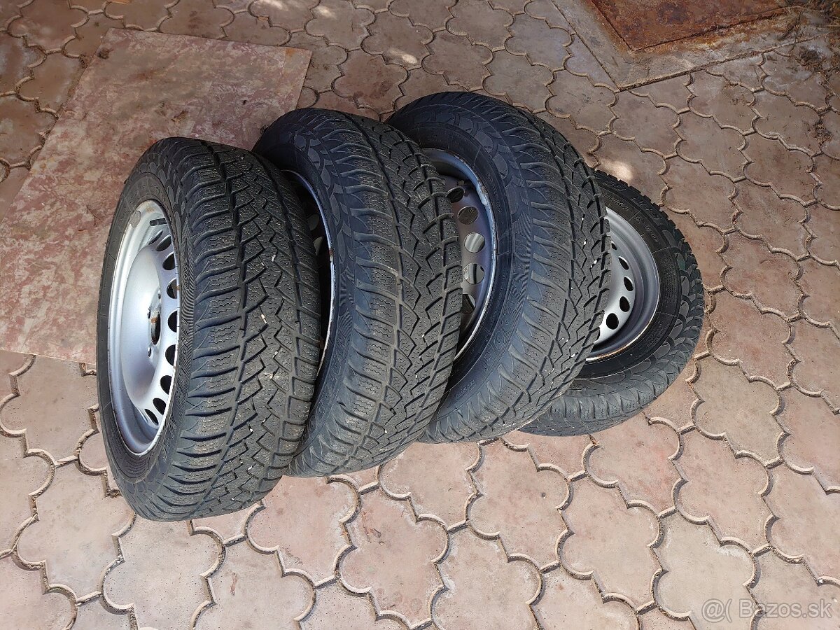 Zimná sada plecháčov 5x112 r15 - 3