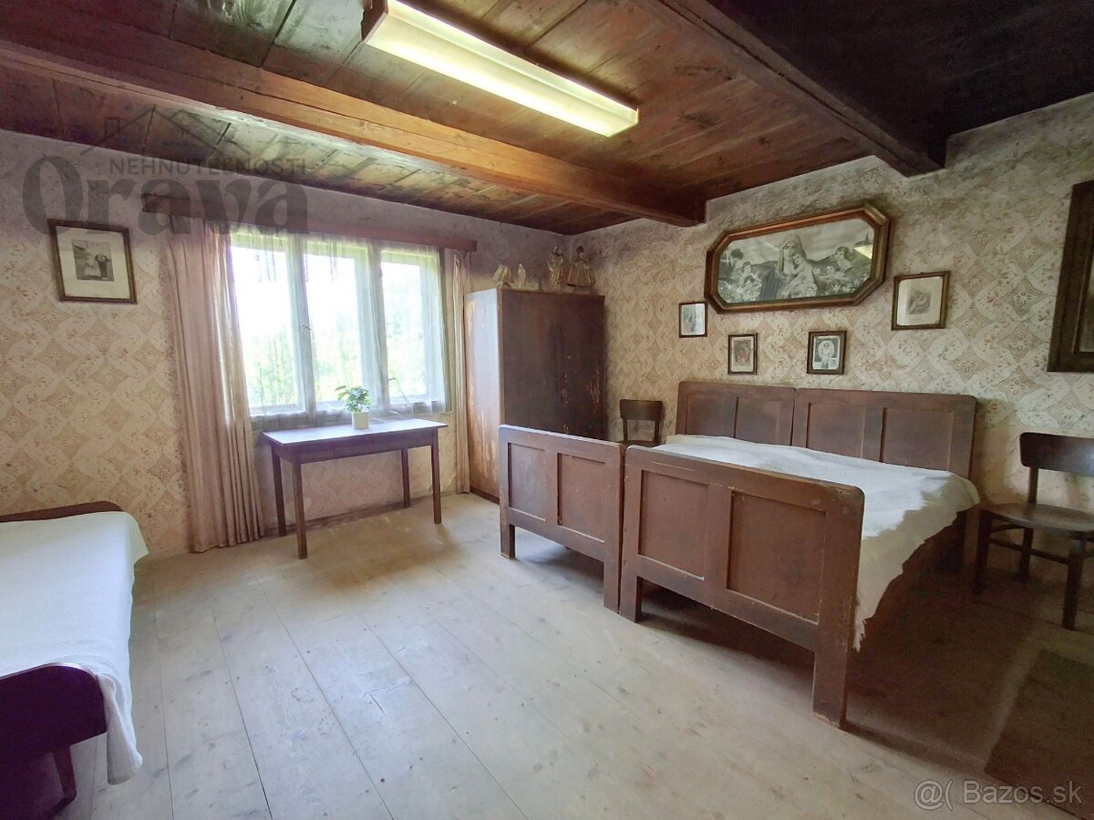 Na predaj dom - drevenica pod Roháčmi – Huty, Orava - 3