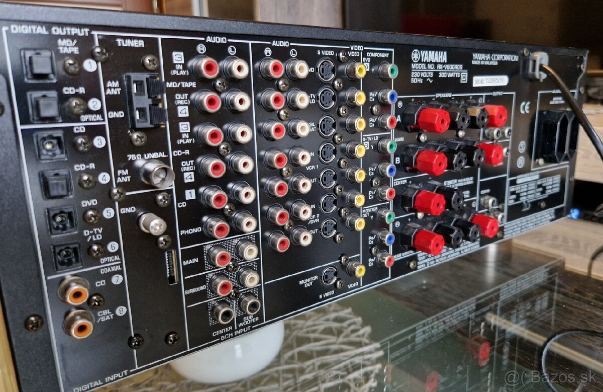 Zosilňovač Yamaha RX-V800RDS AV RECEIVER - 3